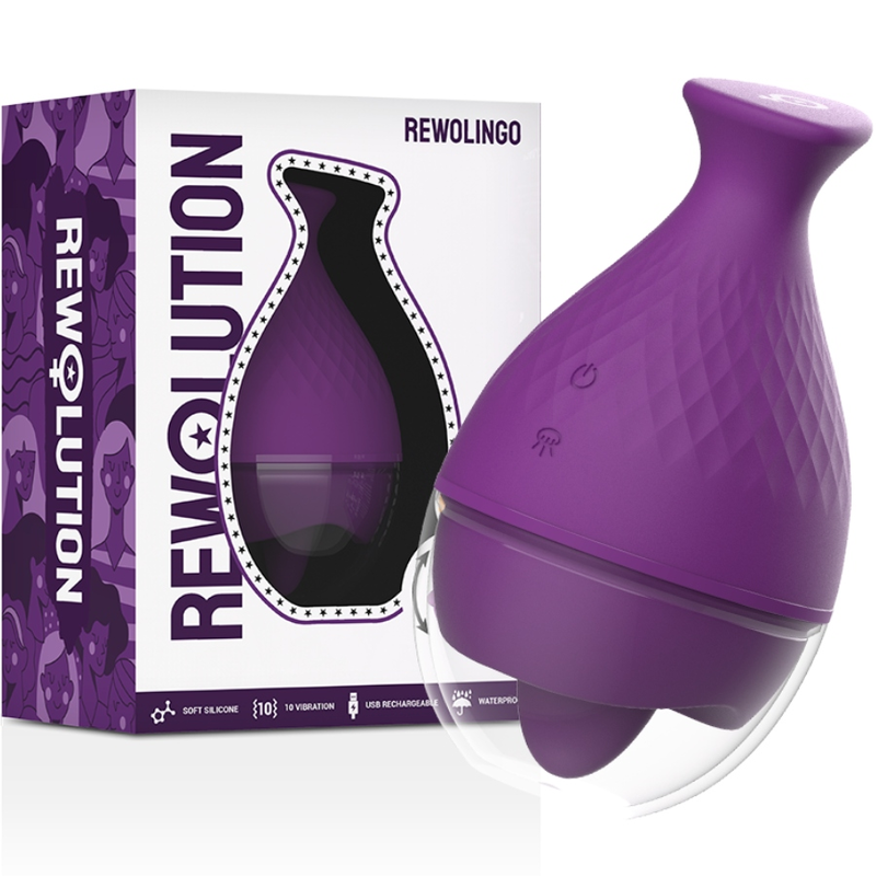 Rewolution – Vibrateur Rewolingo Avec Langue
