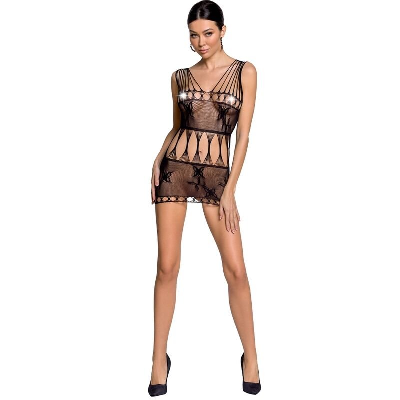 Passion - Bodystocking Femme Bs090 Noir Taille Unique - Gabychou - Bodystocking