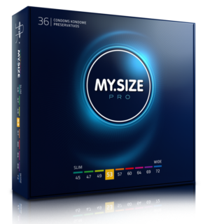 My Size - Préservatifs Pro 53 mm 36 Unités - Gabychou - Cartons de 30 à 288