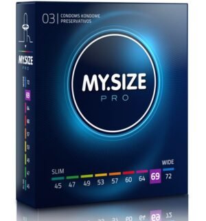 My Size - Préservatifs Pro 69 mm 3 Unités - Gabychou - Boîtes de 3
