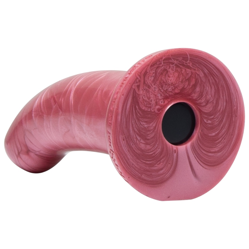 Herspot - Fleshlight Gode Courbé Rose Doré M. - Gabychou - Godes ceinture