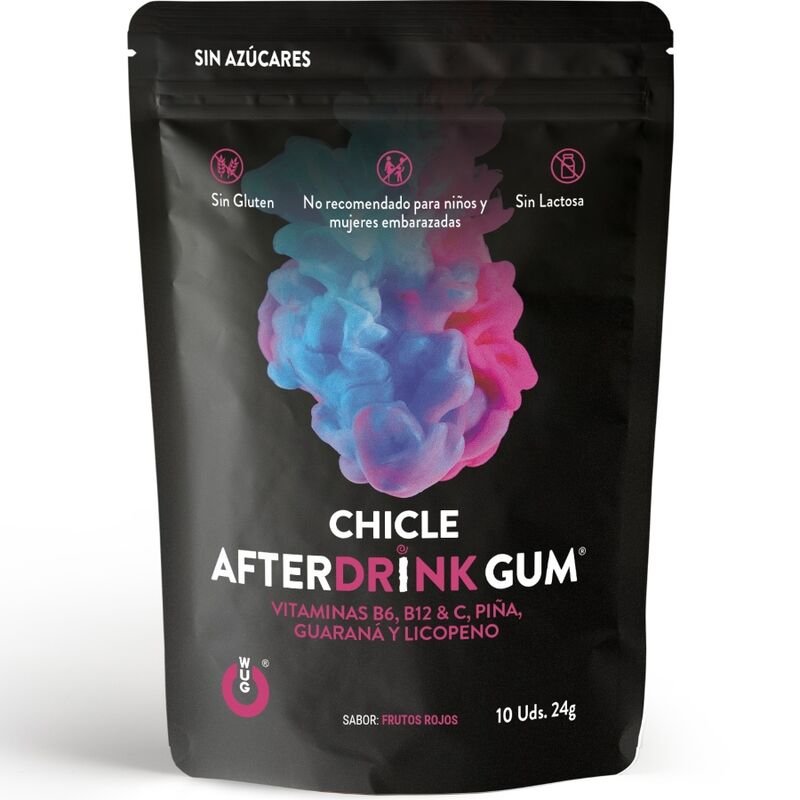 Wug Gum – Pastilles Anti-gueule de Bois After Drink 10 Unités