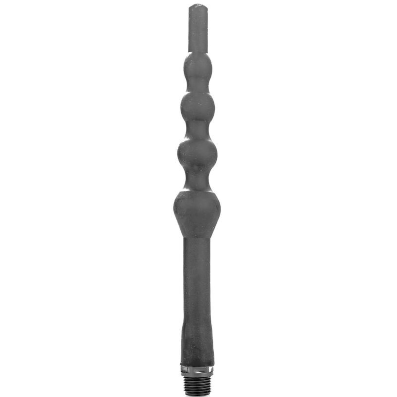 All Black – Douche Anale en Perles de Silicone 27 cm