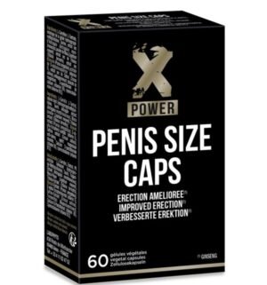 Xpower - Capsules d'Amélioration de la Taille du Pénis pour Érections Améliorées 60 Cap. - Gabychou - Bien-être