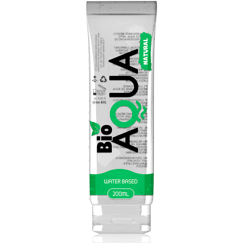 Bioaqua – Lubrifiant Ingrédients Naturels à Base d’Eau 200 ml
