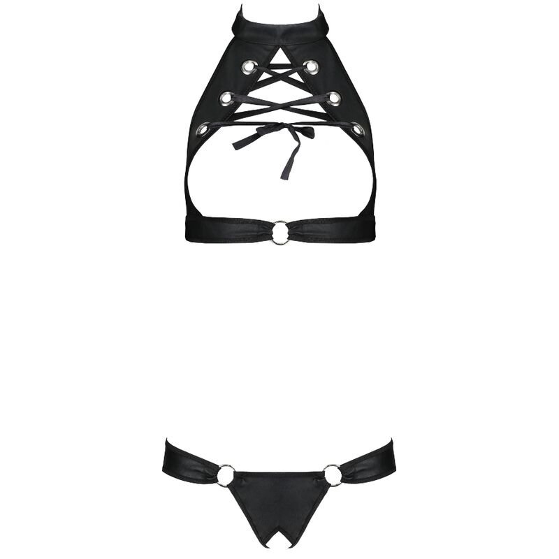 Passion - Ensemble Malwia en Cuir Écologique S/M - Gabychou - Articles BDSM