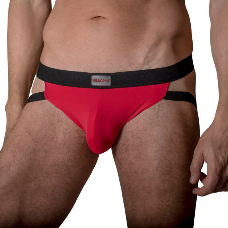 Macho - Veste MX22R Rouge S/M - Gabychou - Lingerie homme