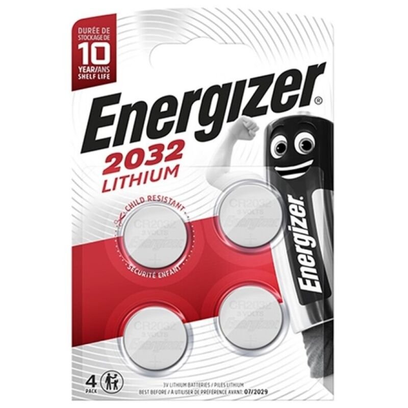 Energizer - Pile Bouton Lithium Cr2032 3v, Lot de 4 Unités - Gabychou - Articles Assortis