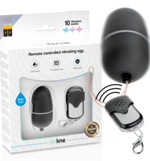 Online - Oeuf Vibrant Télécommande Noir M - Gabychou - Jouets pour femmes