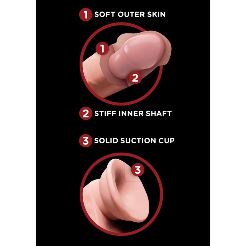 King Cock - Gode 3D Plus Balles 12.7 Cm - Gabychou - Godes ceinture