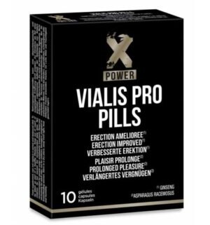 X Power - Vialis Pro Erection Améliorée 10 Pilules - Gabychou - Bien-être