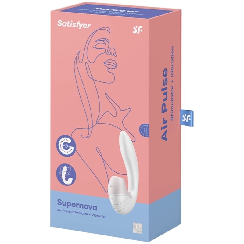 Satisfyer - Stimulateur Sunray Vibration Blanc - Gabychou - Jouets pour femmes