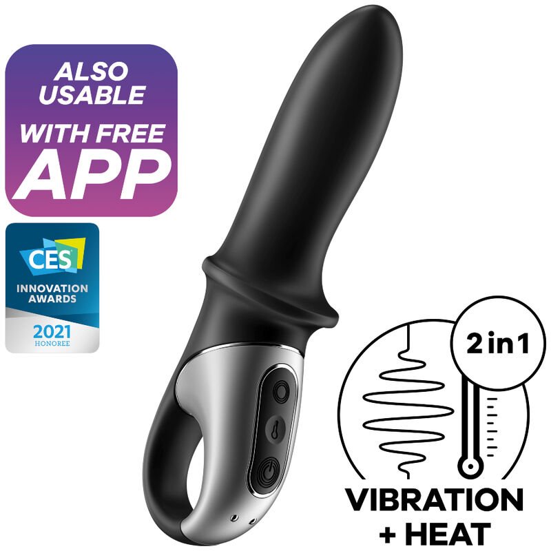 Satisfyer – Vibrateur Anal Hot Passion Noir