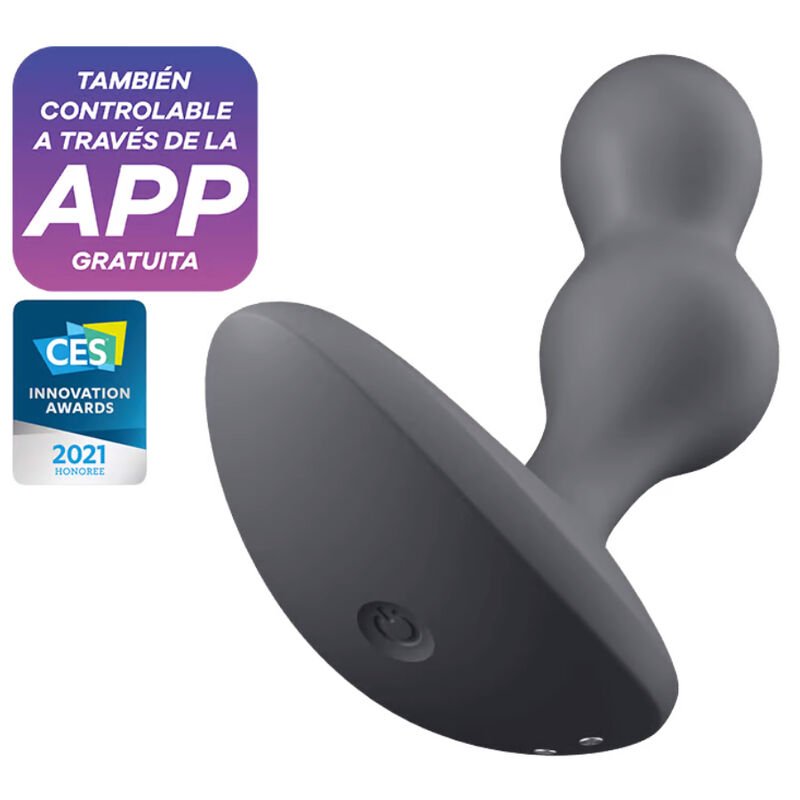 Satisfyer – Plug Vibrant Deep Diver App Gris