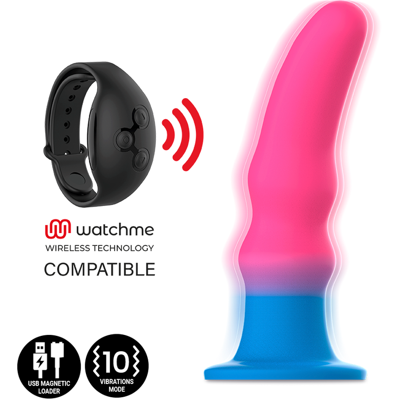 Mythology – Dildo Kuno Utopia M Vibrateur Compatible Avec La Technologie Sans Fil Watchme