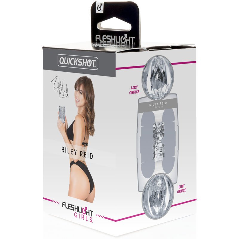 Fleshlight - Quickshot Compact Utopie de Riley Reid - Gabychou - Jouets sexuels pour hommes