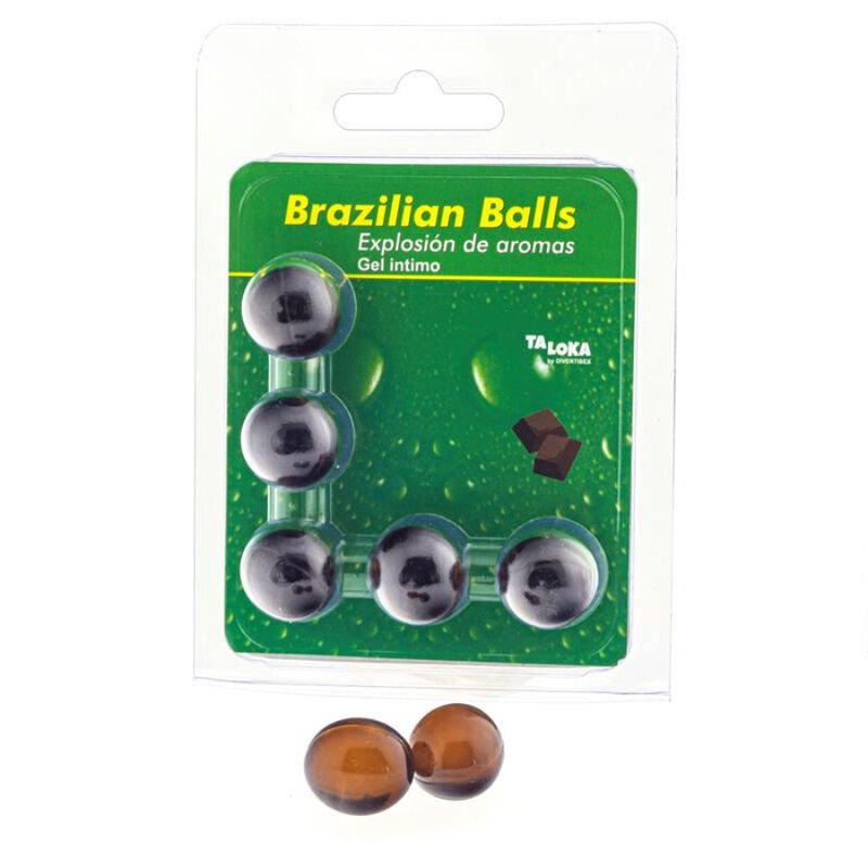 Taloka – Gel Intime à base de Chocolat 5 Boules Brésiliennes