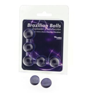 Taloka - Balles Brésiliennes Vibrantes Électriques avec Gel Excitant - Gabychou - Bien-être