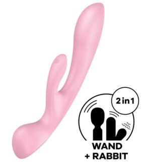 Satisfyer - Triple Oh Hybrid Vibration Rose