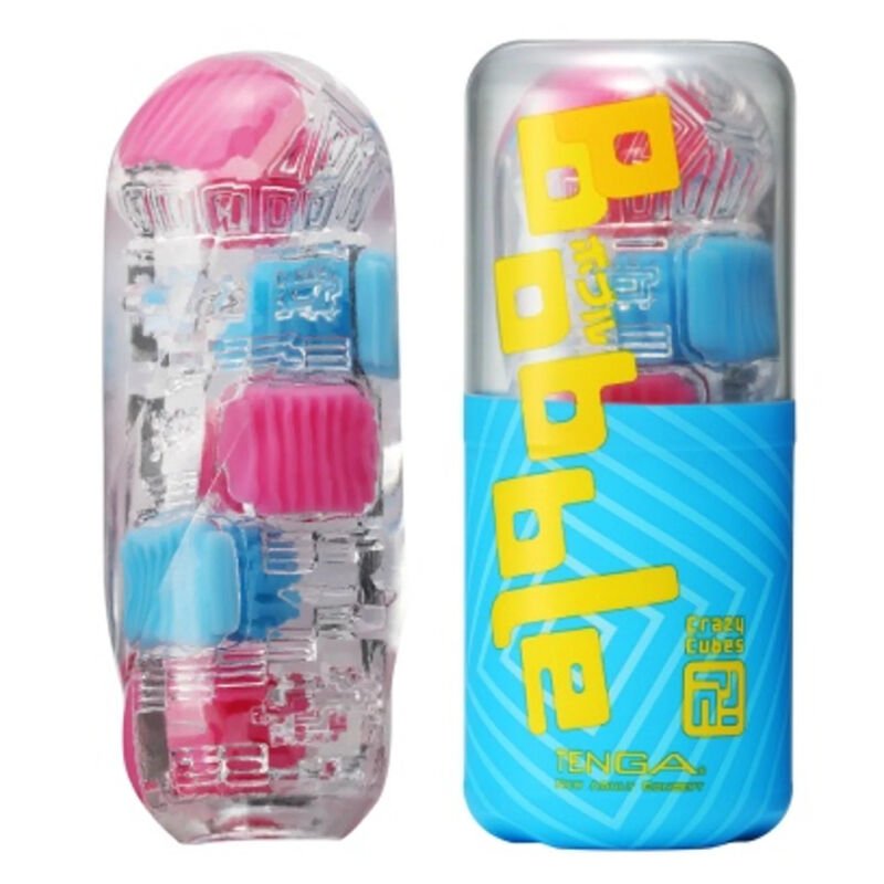 Tenga – Masturbateur Bobble Crazy Cubes
