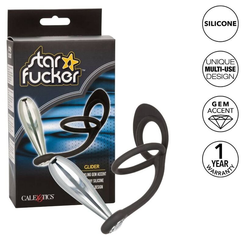 California Exotics - Star Fucker Planeur Plug devient : California Exotics - Plug Planeur Star Fucker. - Gabychou - Accessoires Pénis