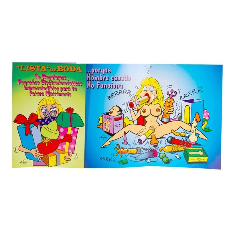 Femarvi - Carte Liste de Mariage - Gabychou - Articles amusants