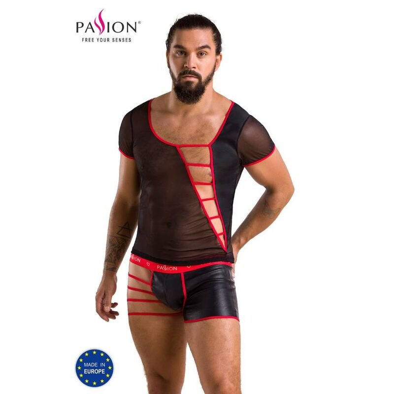 Passion – Set Mark Noir Taille S/M 055