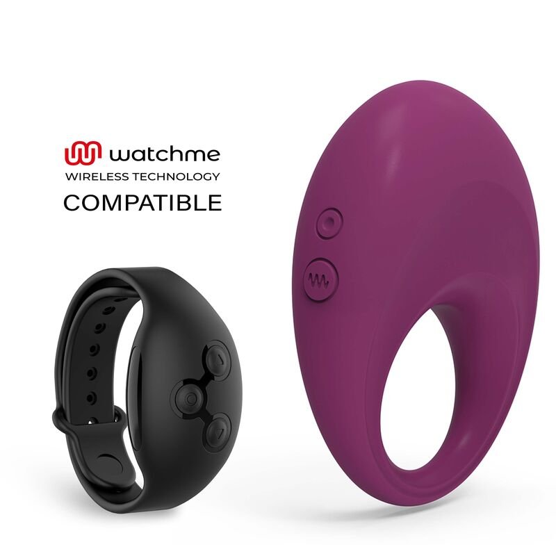 Coverme - Bague Rechargeable Dylan Compatible Avec Technologie Sans Fil Watchme - Gabychou - Accessoires Pénis