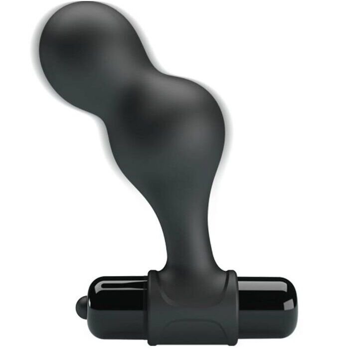 Mr Play - Plug Anal Vibrant en Silicone Noir - Gabychou - Anal