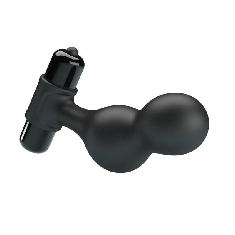 Mr Play - Plug Anal Vibrant en Silicone Noir - Gabychou - Anal