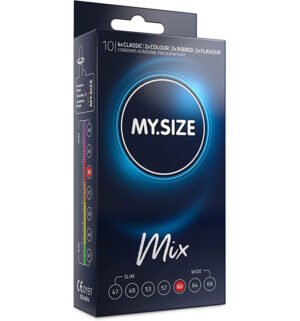 My Size - Préservatifs Mix 60mm, 10 Unités - Gabychou - Cartons de 4 à 24