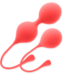 Intense - Pack Balles Kegel Kendall Rouge - Gabychou - Boules de silicone