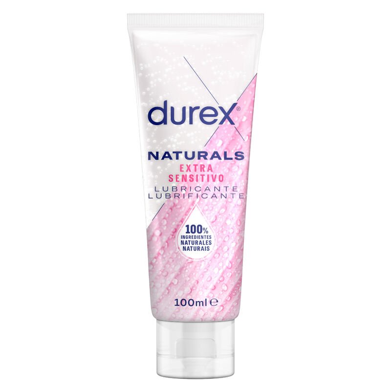 Durex - Lubrifiant Naturel Extra Sensible 100 ml - Gabychou - Base d'eau