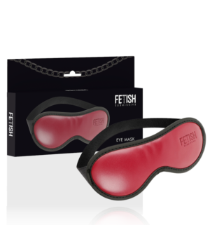 Fetish Submissive Dark Room - Masque en Cuir Vegan avec Doublure en Néoprène - Gabychou - Accessoires