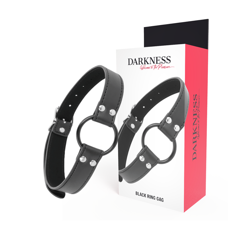 Darkness – Bâillon avec Anneau de 3,6 cm de Diamètre