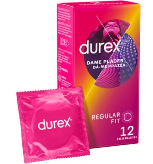 Durex - Dame Placer 12 Unités - Gabychou - Cartons de 4 à 24