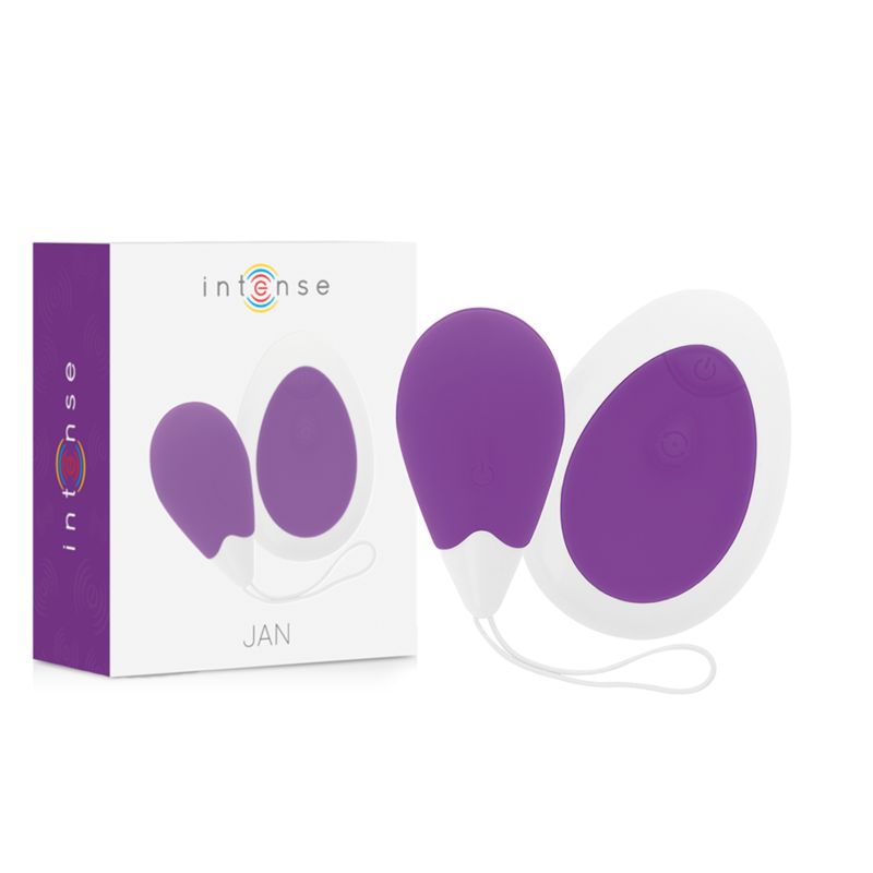 Intense - Oeuf Vibrant Télécommande Jan Lilas - Gabychou - Jouets pour femmes