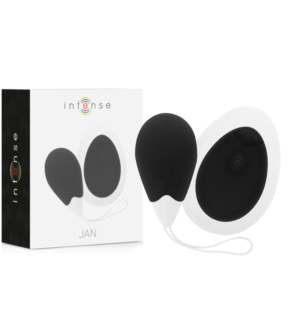 Intense - Oeuf Vibrant Télécommandé Jan Noir - Gabychou - Jouets pour femmes