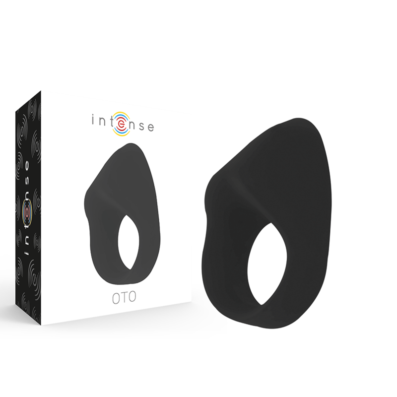 Intense – Anneau Vibrateur Rechargeable Oto Noir