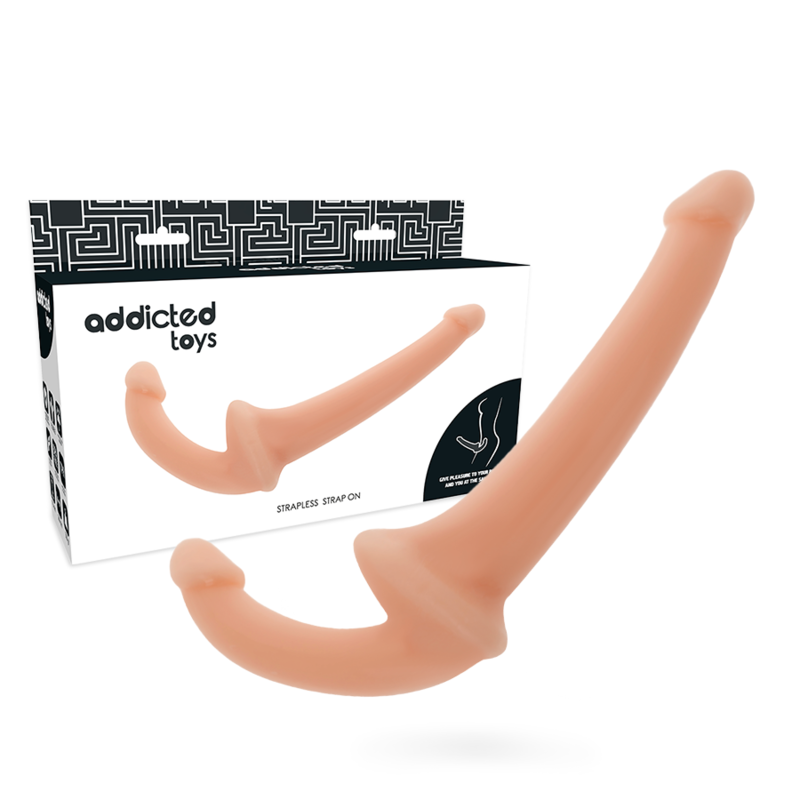 Addicted Toys – Gode Avec Arnes Sans Support Naturel