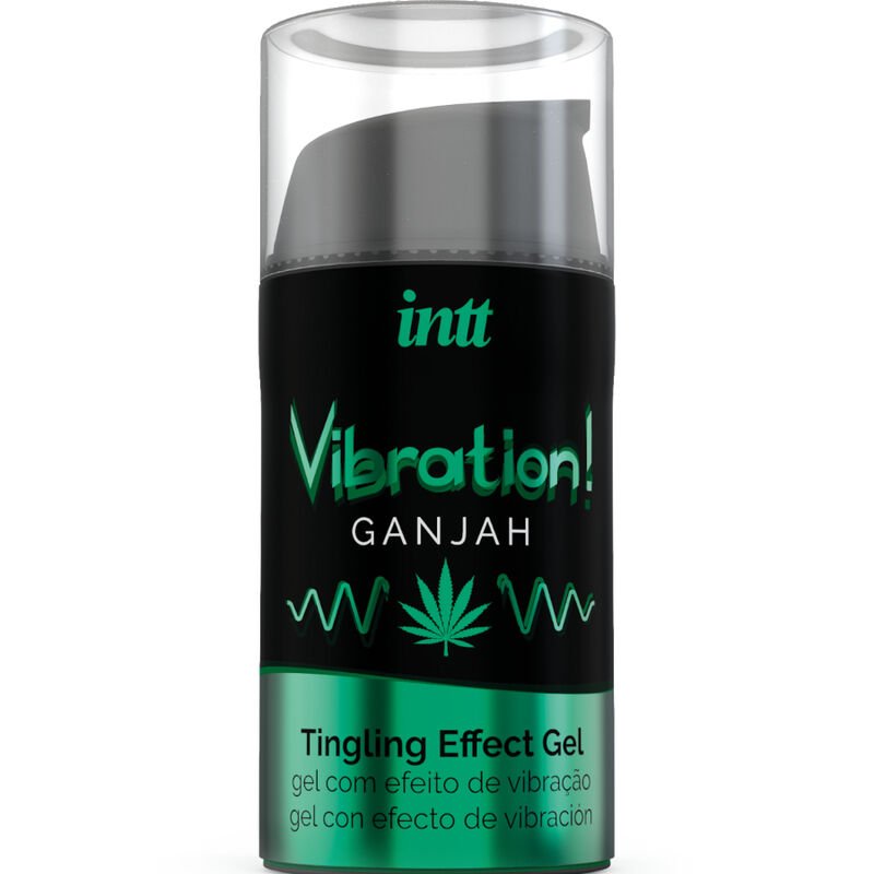 Intt - Gel Vibrant Stimulant Intime à base de Cannabis 15ml - Gabychou - Bien-être