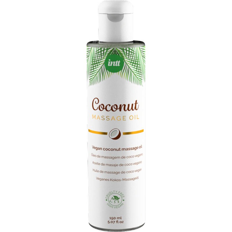 Intt - Huile de Massage Végétalienne Douce Saveur Relaxante Noix de Coco - Gabychou - Bien-être