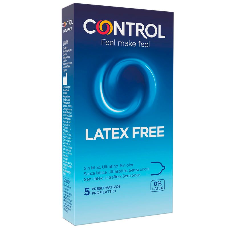 Control – Préservatifs Sans Latex Free Sin 5 Unités