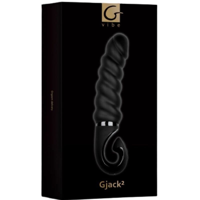 G-vibe - Gode Vibrant Noir G-jack 2 - Gabychou - Jouets pour femmes
