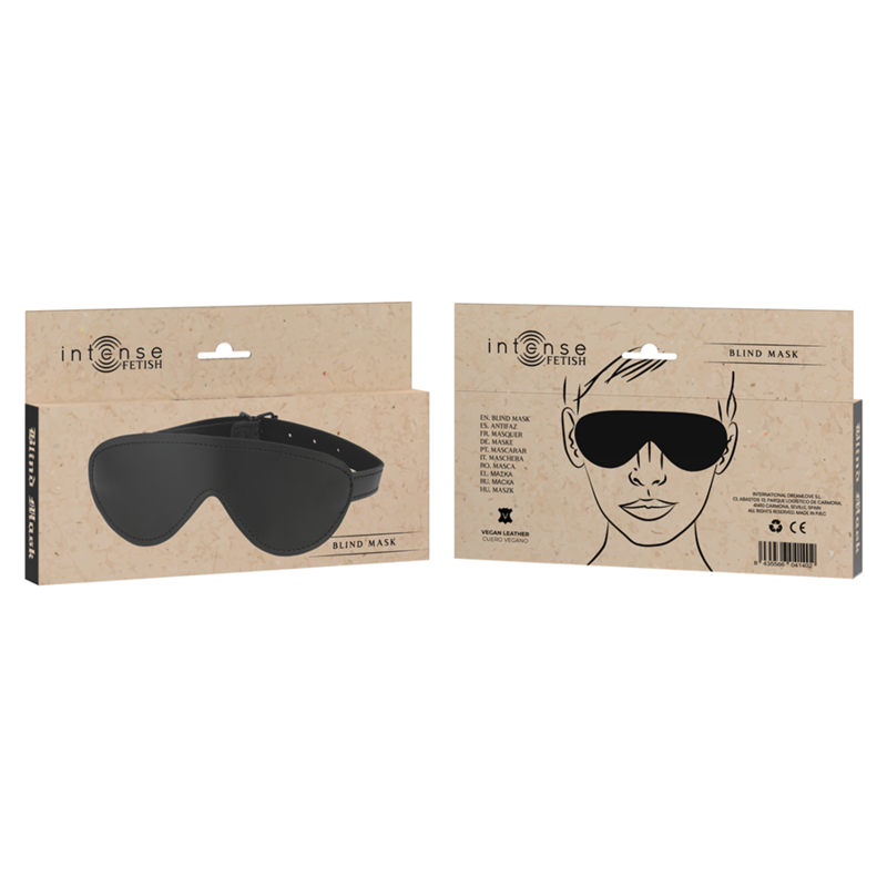 Intense Fetish - Masque Aveugle Vegan - Gabychou - Esclavage