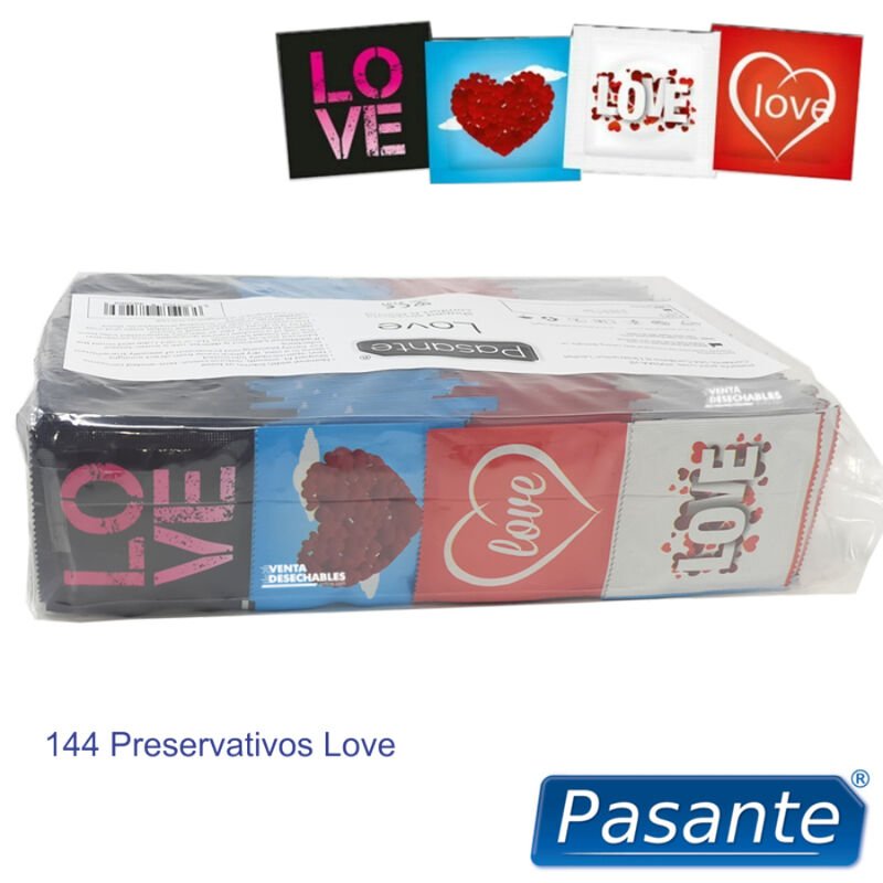 Pasante - Préservatifs Love Bag 144 Unités - Gabychou - Cartons de 30 à 288
