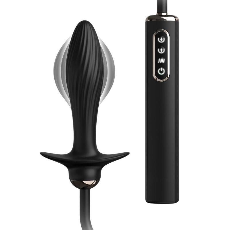 Anal Fantasy Elite Collection – Plug Gonflable et Vibrateur Auto-Throb