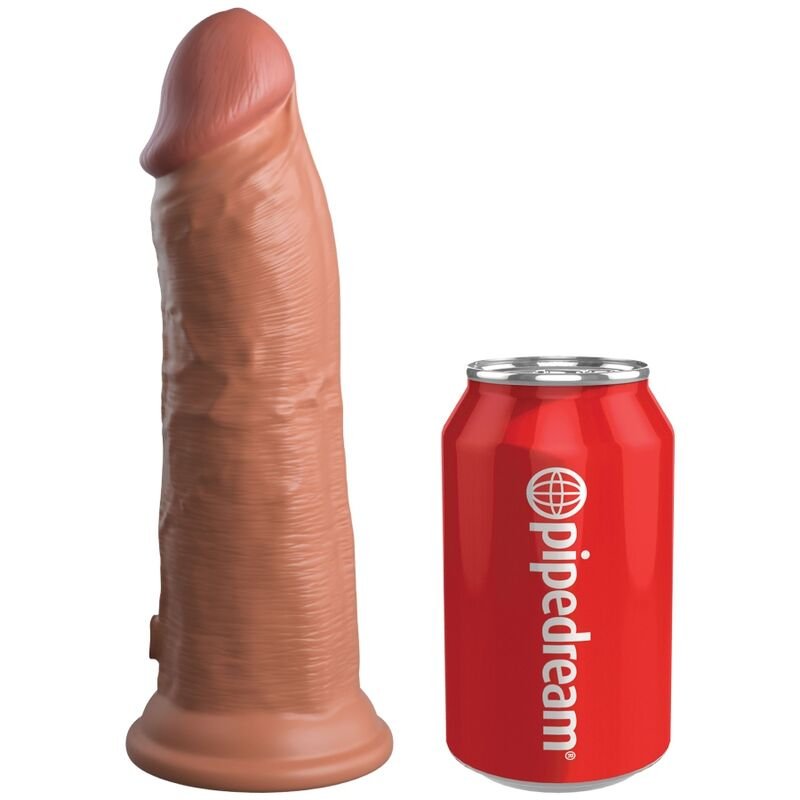 King Cock – Gode Réaliste Elite en Silicone 20.3 Cm Caramel
