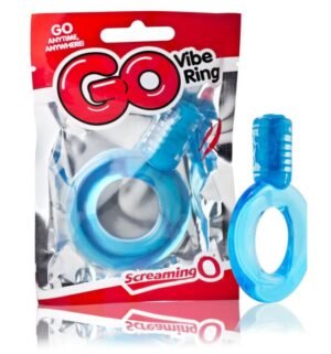 Screaming O - Anneau Pénien Vibreur Go Bleu - Gabychou - Accessoires Pénis