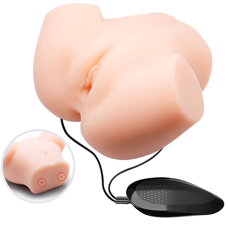 Crazy Bull – Vagin et Anus Réalistes à Double Vibration